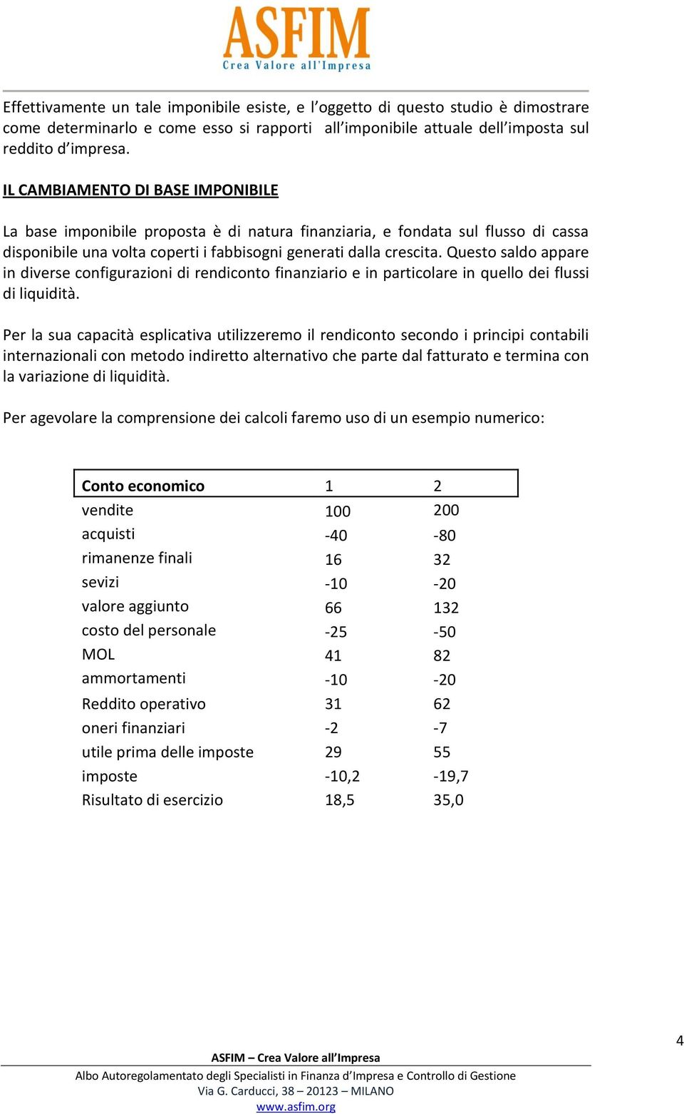 Questo saldo appare in diverse configurazioni di rendiconto finanziario e in particolare in quello dei flussi di liquidità.