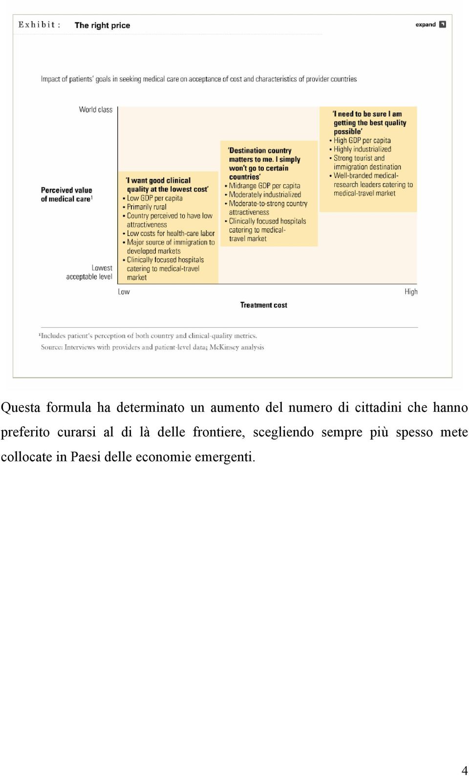 al di là delle frontiere, scegliendo sempre più