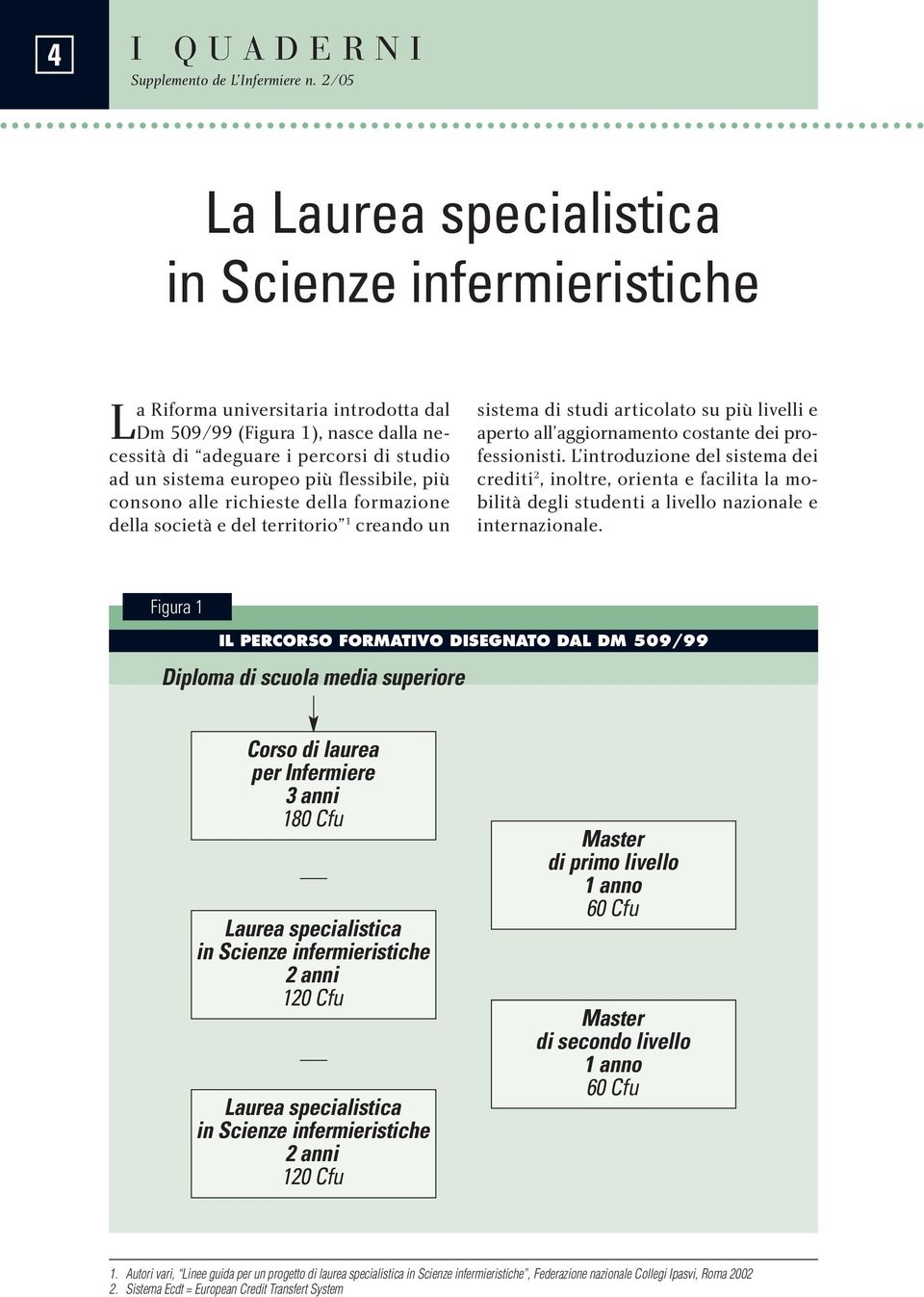 flessibile, più consono alle richieste della formazione della società e del territorio 1 creando un sistema di studi articolato su più livelli e aperto all aggiornamento costante dei professionisti.