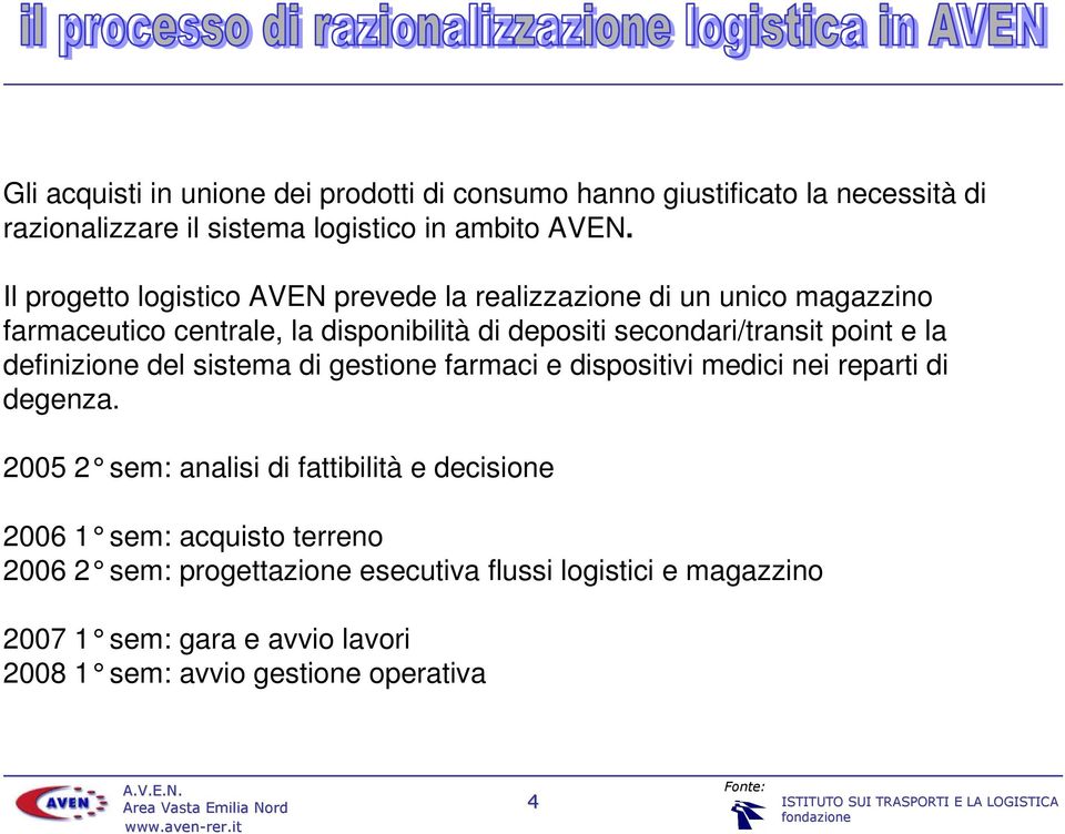 point e la definizione del sistema di gestione farmaci e dispositivi medici nei reparti di degenza.