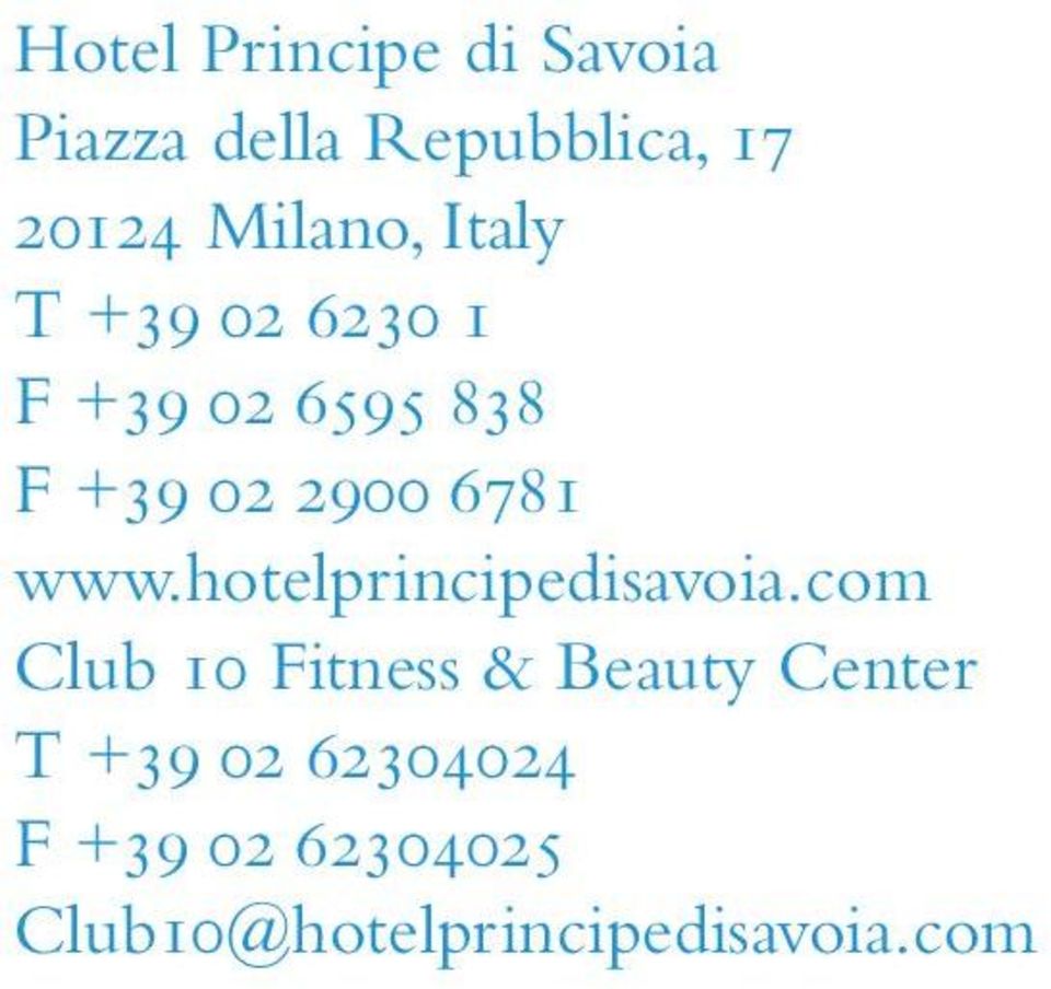 6781 www.hotelprincipedisavoia.