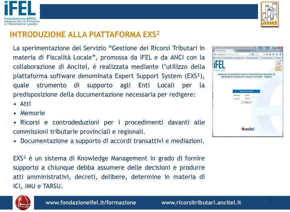 per redigere: Atti Memorie Ricorsi e controdeduzioni per i procedimenti davanti alle commissioni tributarie provinciali e regionali. Documentazione a supporto di accordi transattivi e mediazioni.