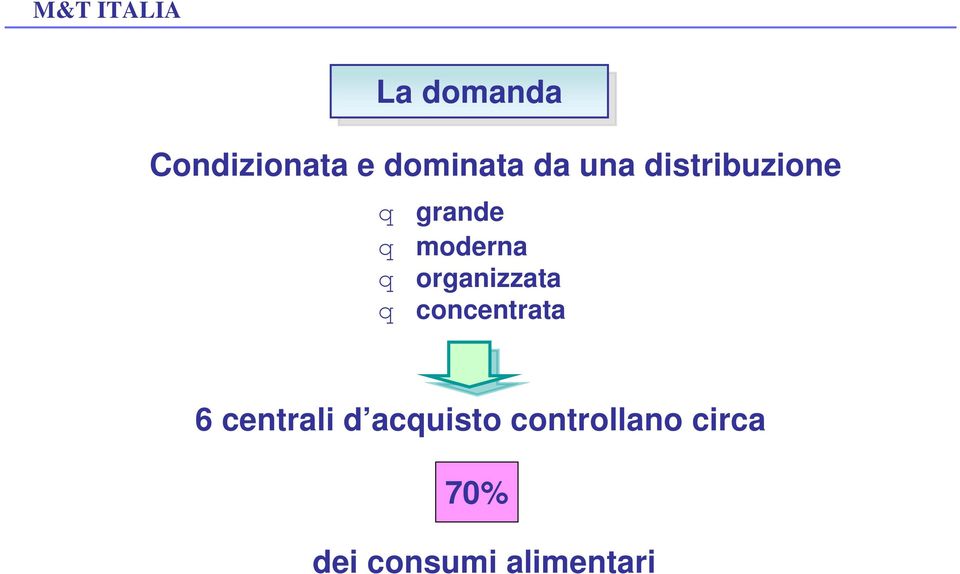 organizzata q concentrata 6 centrali d