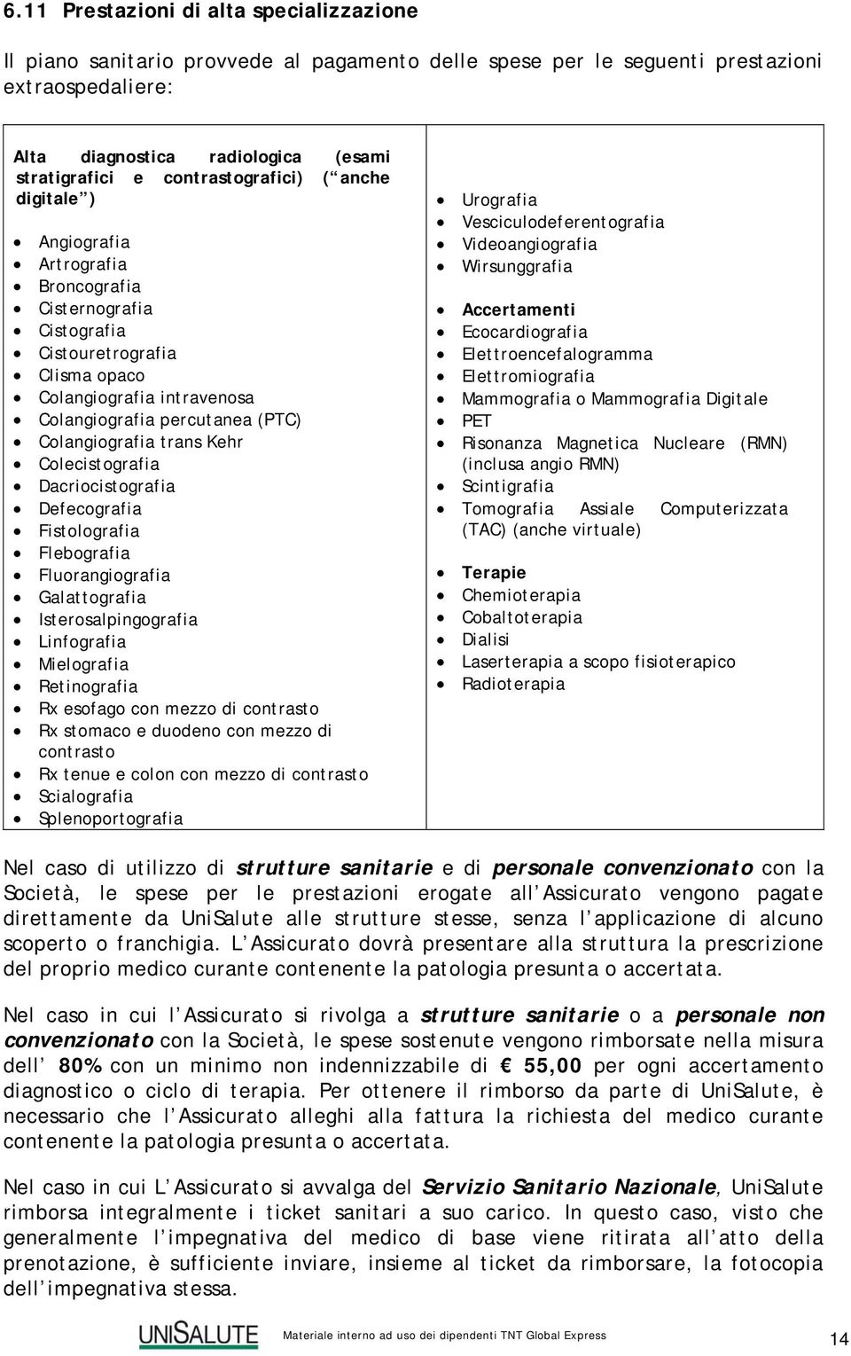 Colangiografia trans Kehr Colecistografia Dacriocistografia Defecografia Fistolografia Flebografia Fluorangiografia Galattografia Isterosalpingografia Linfografia Mielografia Retinografia Rx esofago