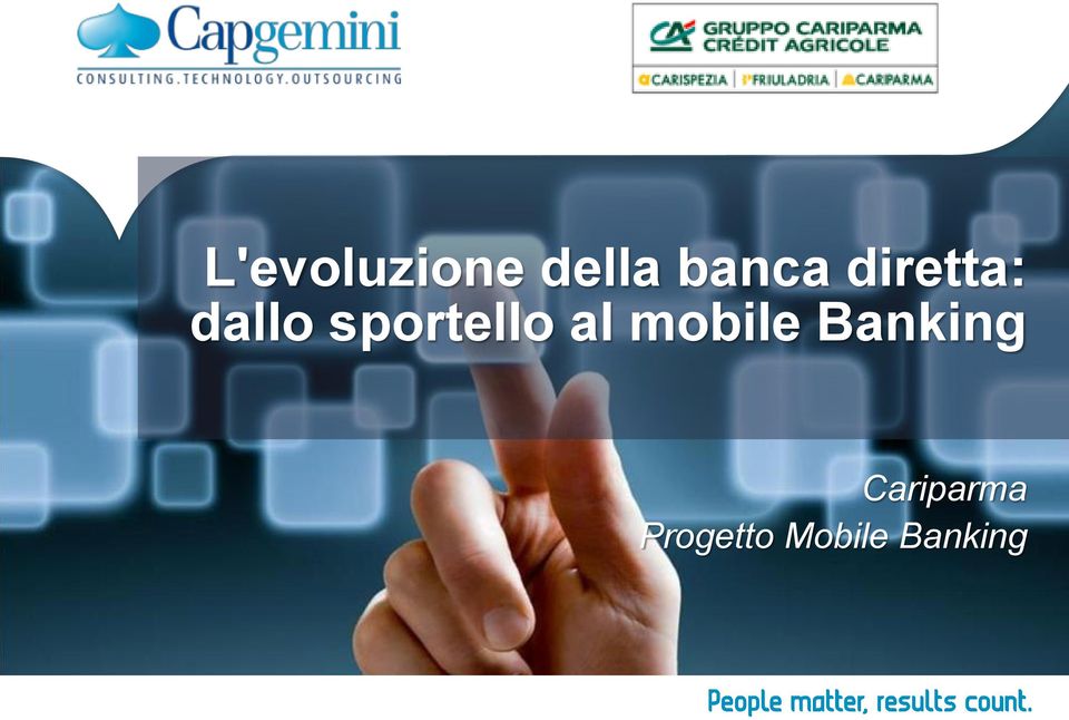 Cariparma Progetto Mobile Banking