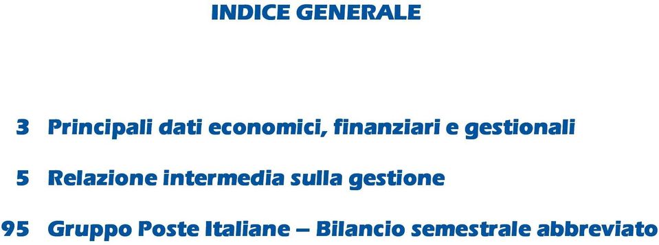 Relazione intermedia sulla gestione 95