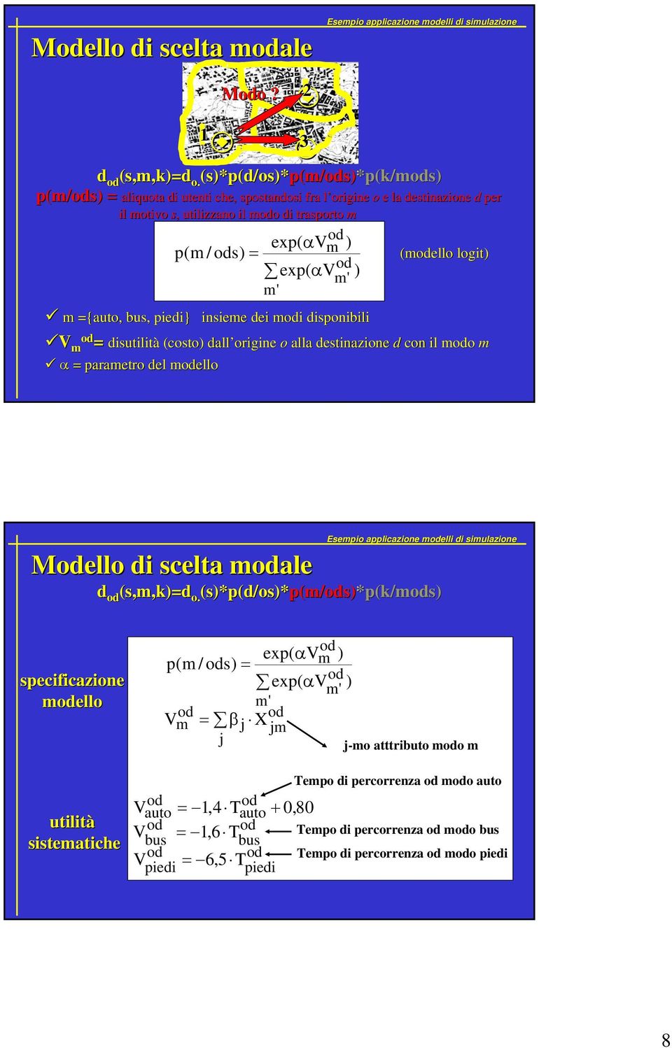 m α parametro del mello Mo?