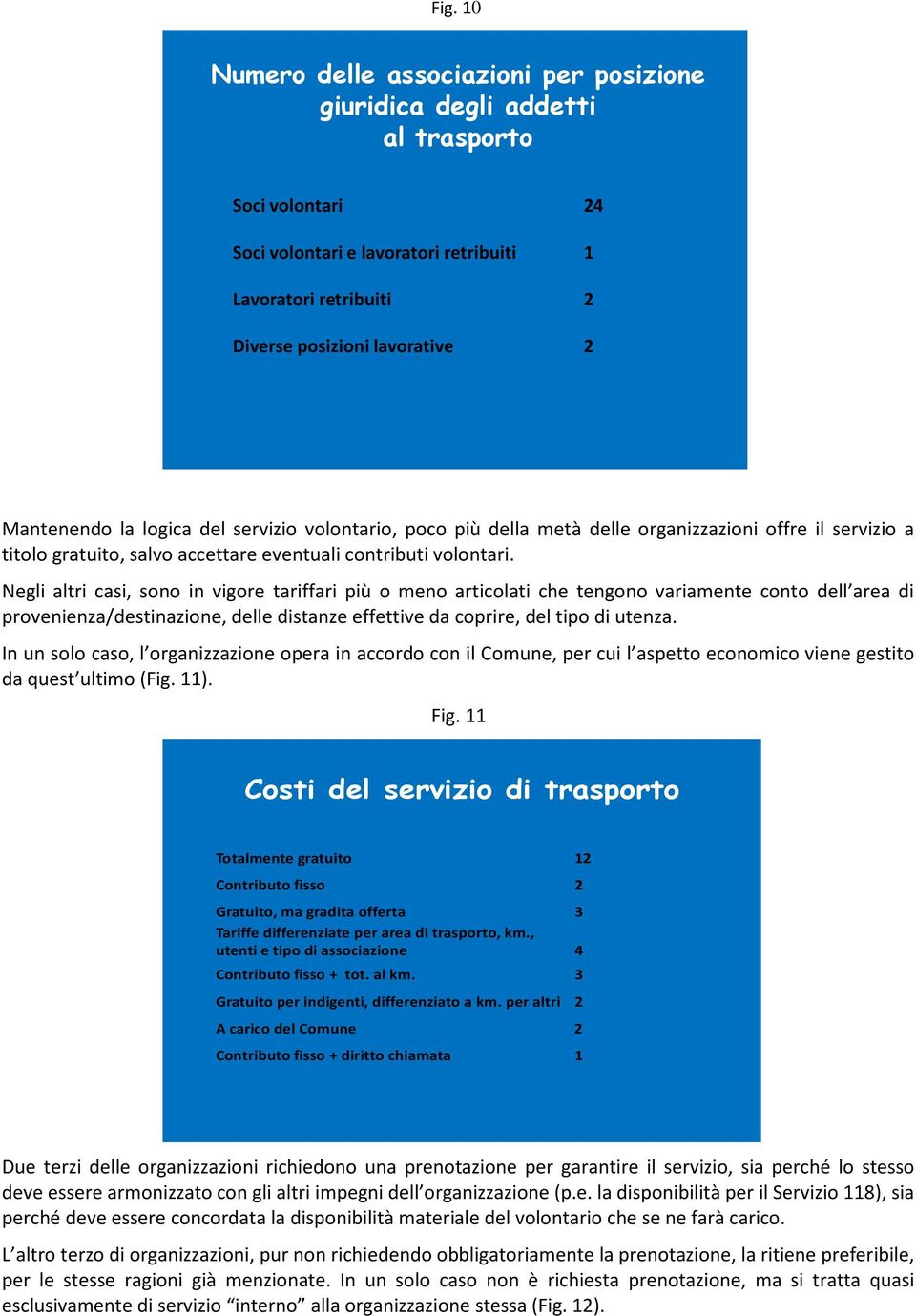 Negli altri casi, sono in vigore tariffari più o meno articolati che tengono variamente conto dell area di provenienza/destinazione, delle distanze effettive da coprire, del tipo di utenza.