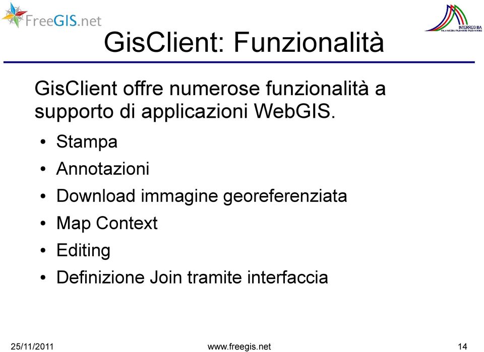 Stampa Annotazioni Download immagine georeferenziata Map