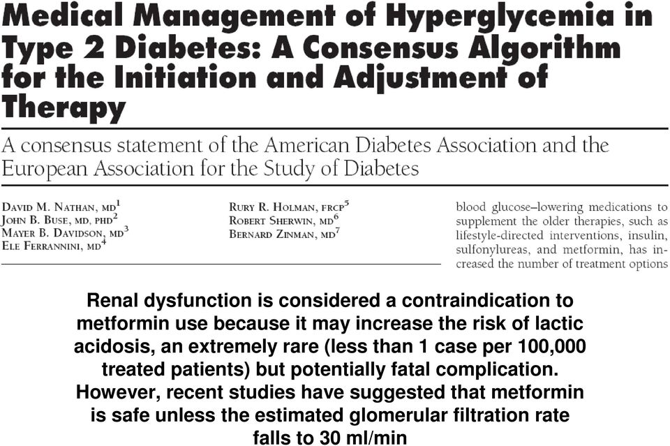 treated patients) but potentially fatal complication.