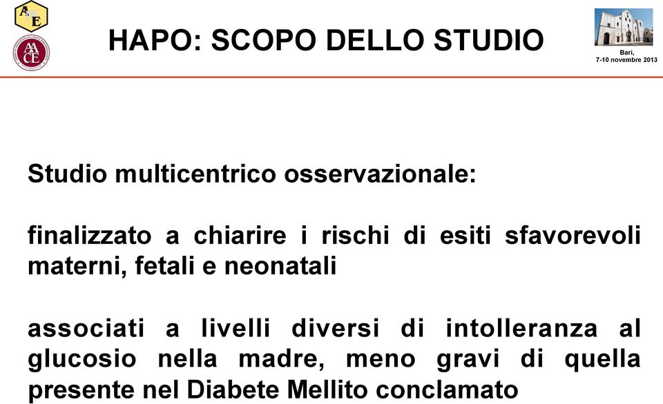 fetali e neonatali associati a livelli diversi di intolleranza al