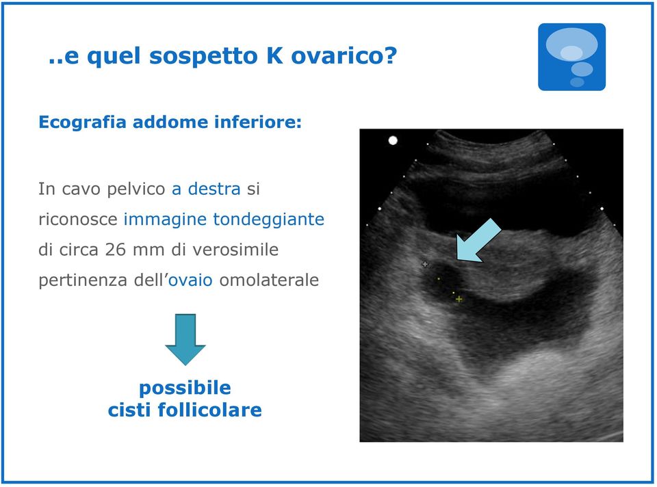 destra si riconosce immagine tondeggiante di circa