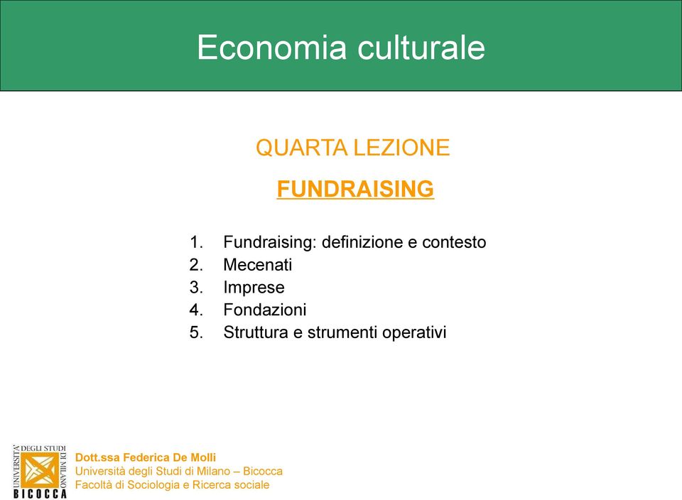 Fundraising: definizione e contesto