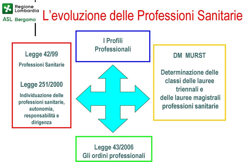 dirigenza I Profili Professionali DM MURST Determinazione delle classi delle lauree