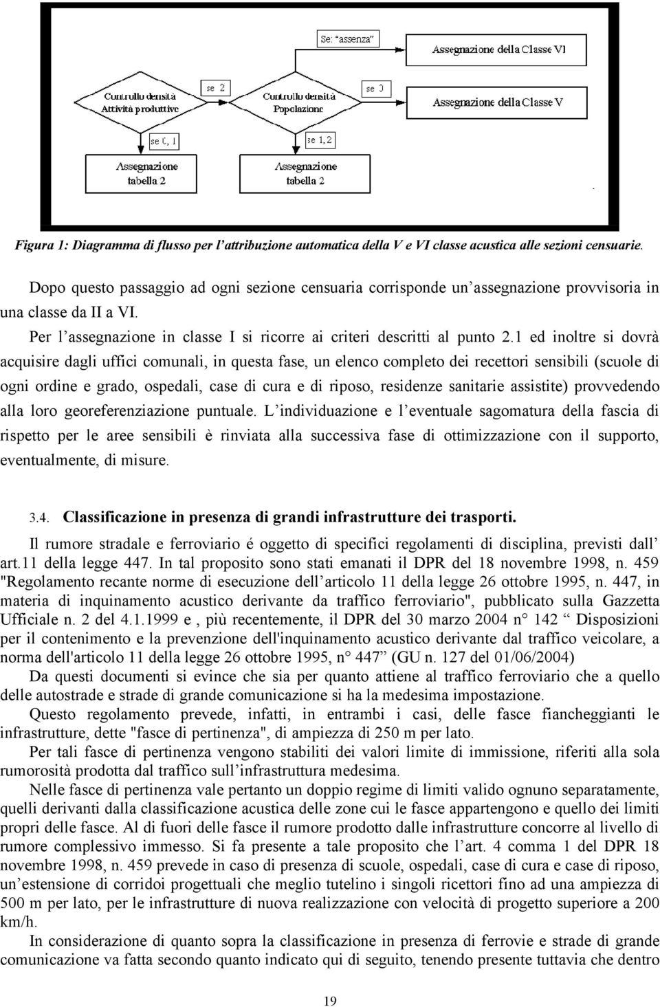 1 ed inoltre si dovrà acquisire dagli uffici comunali, in questa fase, un elenco completo dei recettori sensibili (scuole di ogni ordine e grado, ospedali, case di cura e di riposo, residenze