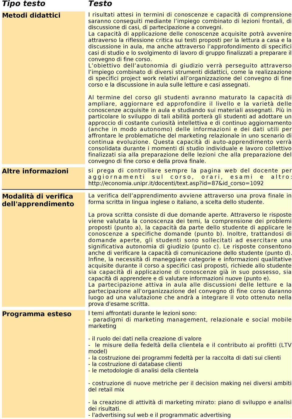 La capacità di applicazione delle conoscenze acquisite potrà avvenire attraverso la riflessione critica sui testi proposti per la lettura a casa e la discussione in aula, ma anche attraverso l