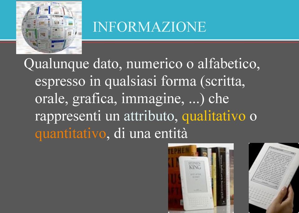 (scritta, orale, grafica, immagine,.