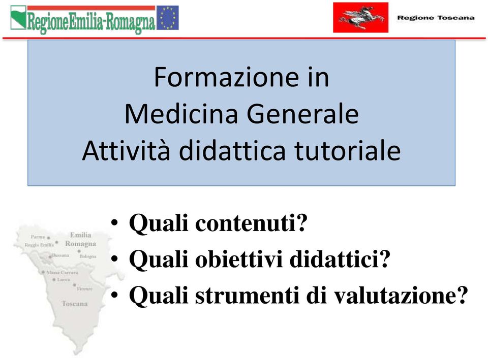 Quali contenuti?