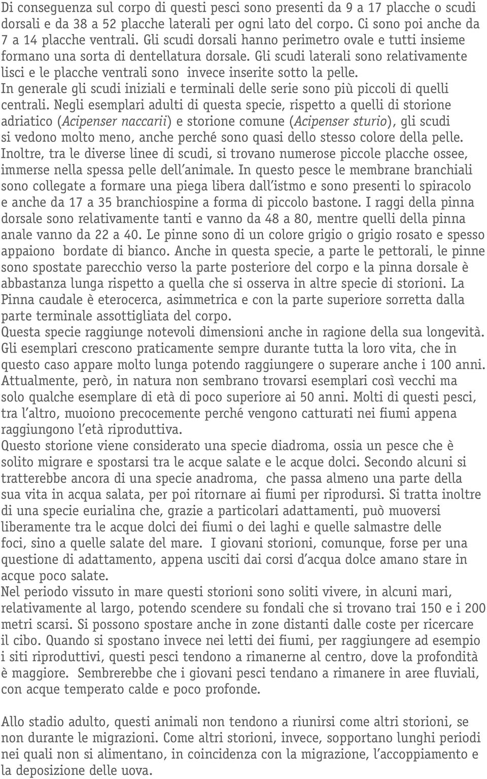 Gli scudi laterali sono relativamente lisci e le placche ventrali sono invece inserite sotto la pelle. In generale gli scudi iniziali e terminali delle serie sono più piccoli di quelli centrali.