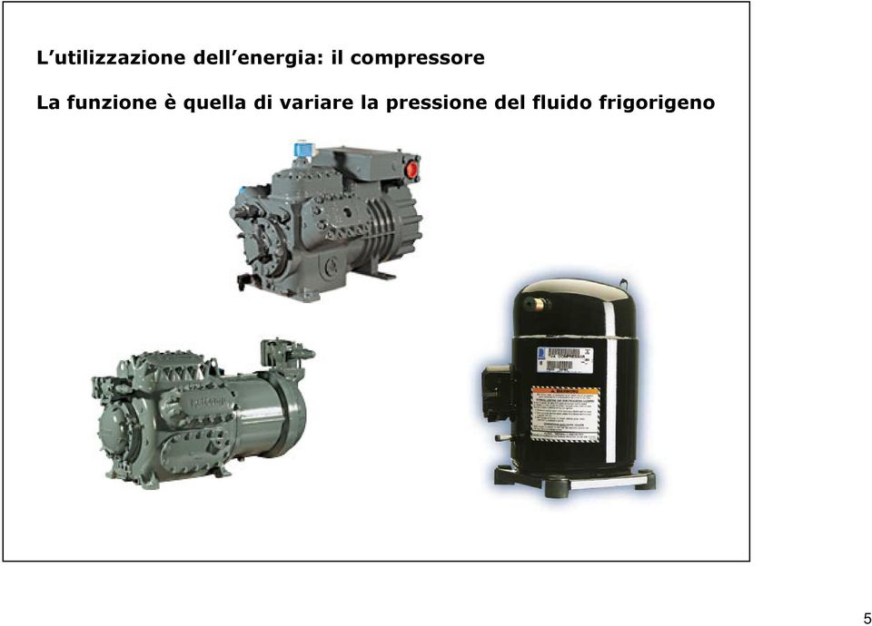 funzione è quella di variare