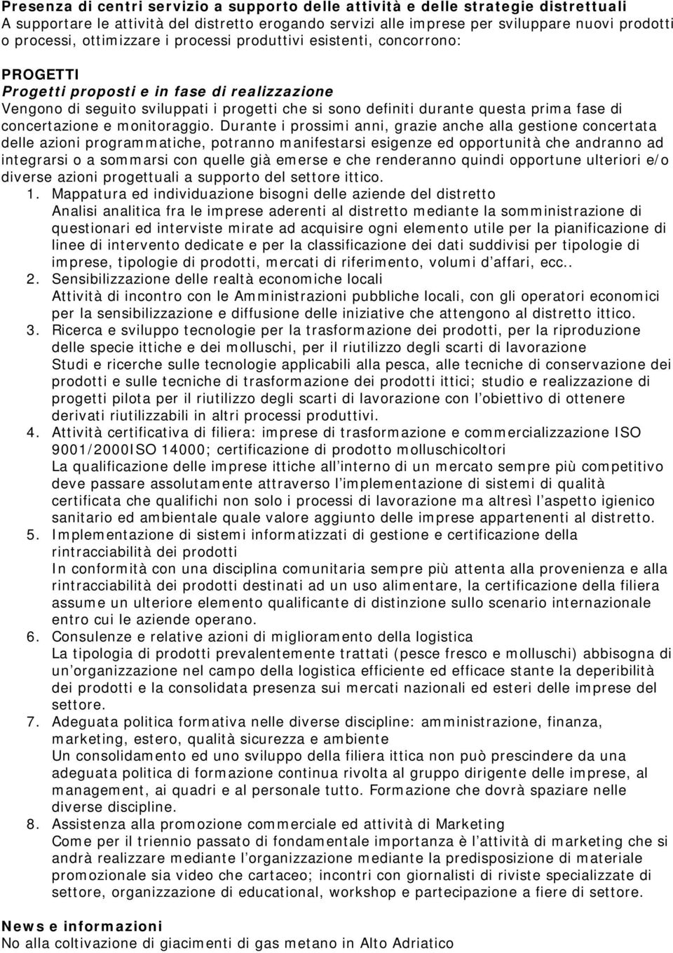 di concertazione e monitoraggio.