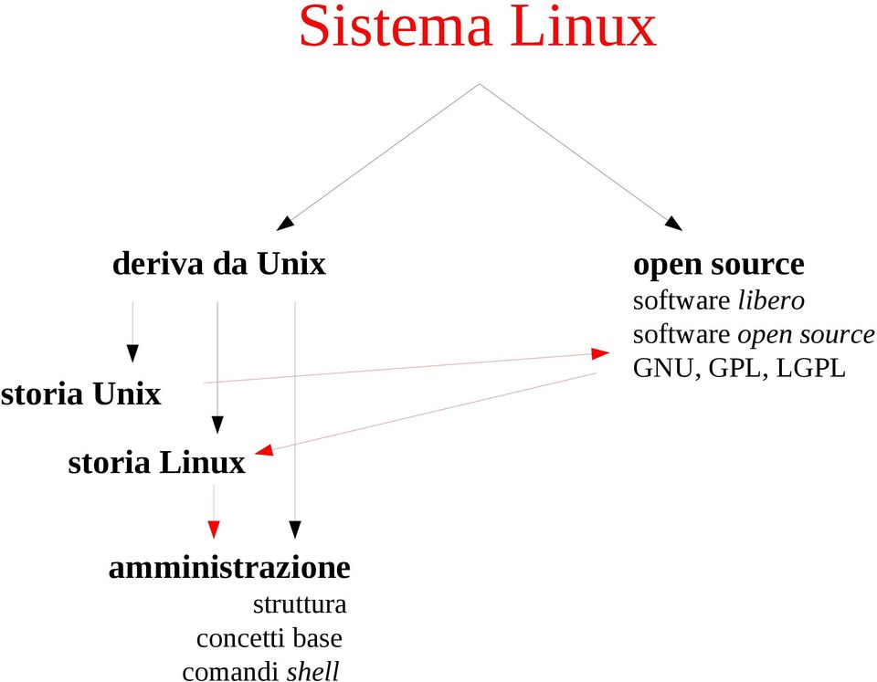 source GNU, GPL, LGPL storia Linux