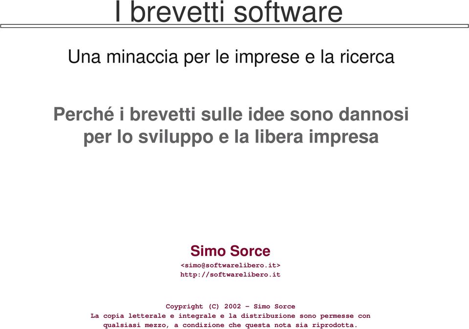 it> http://softwarelibero.