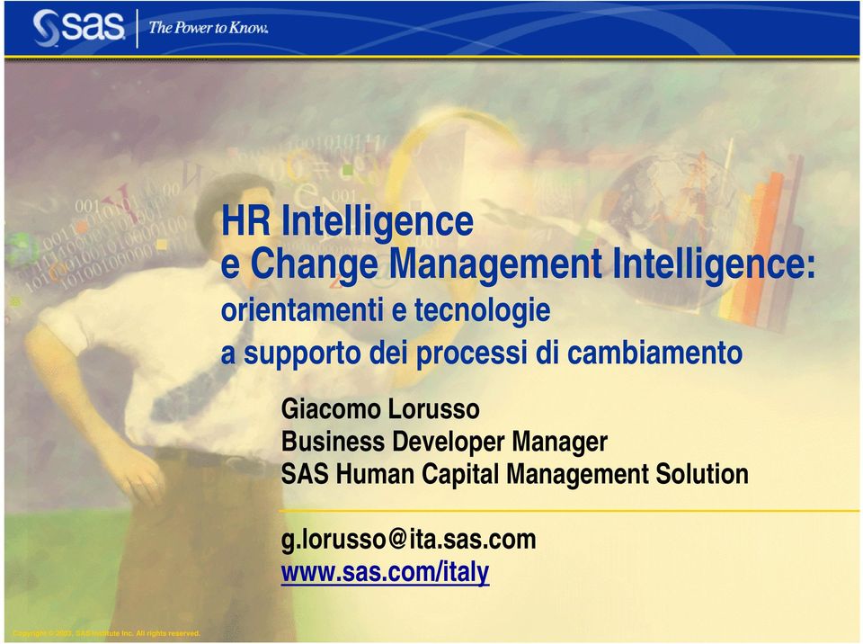 Business Developer Manager SAS Human Capital Management Solution g.