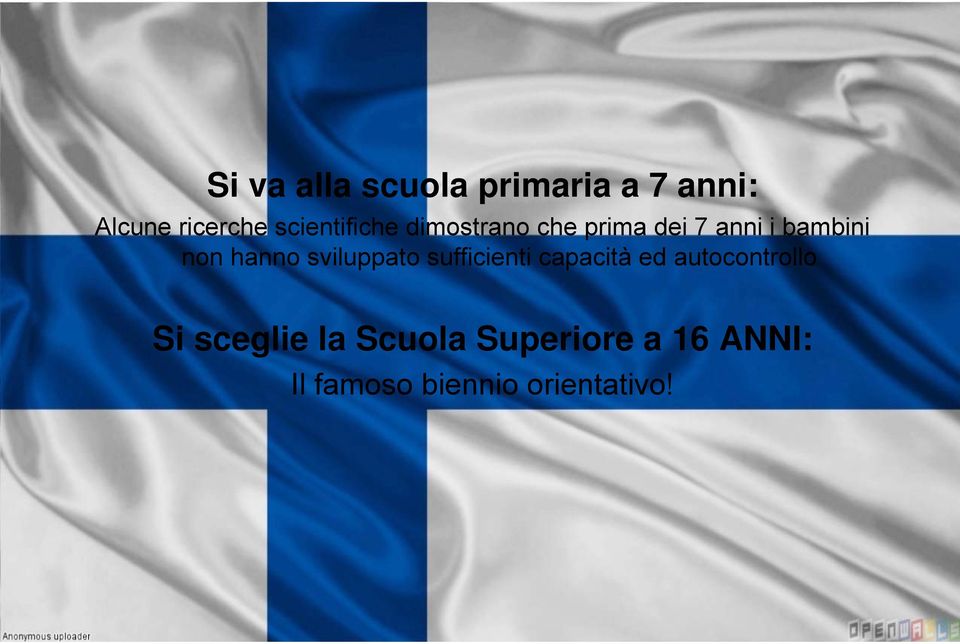 hanno sviluppato sufficienti capacità ed autocontrollo Si