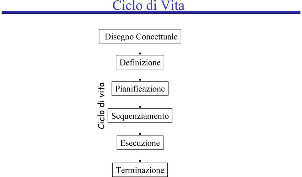 Ciclo di vita Pianificazione