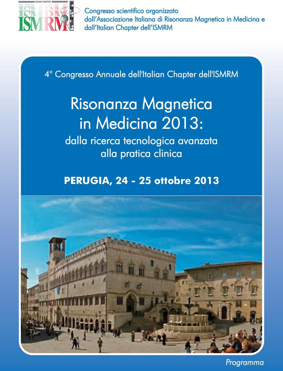 Congresso Annuale dell'italian Chapter dell'ismrm Risonanza Magnetica