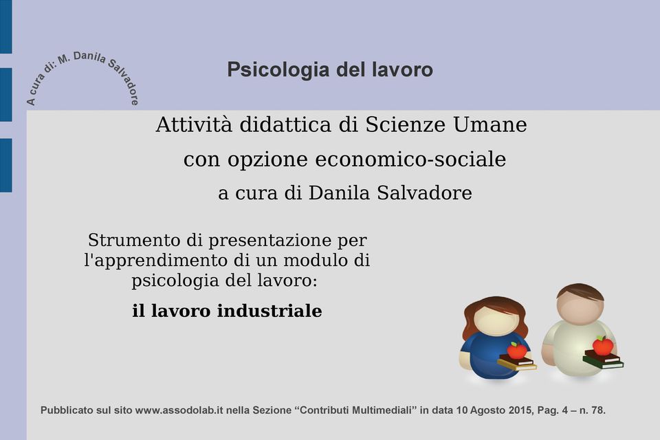 Salvadore Strumento di presentazione per