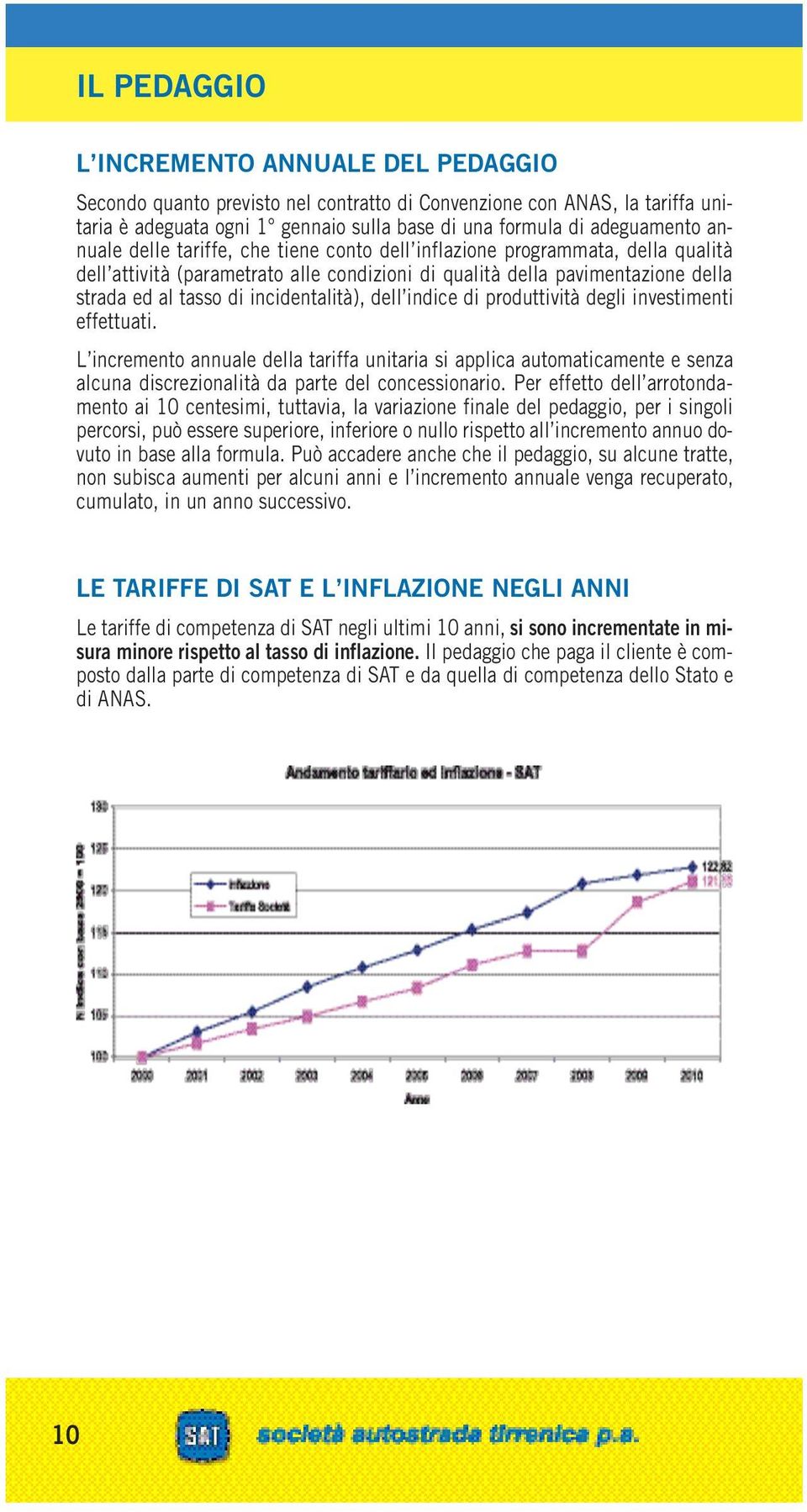 incidentalità), dell indice di produttività degli investimenti effettuati.