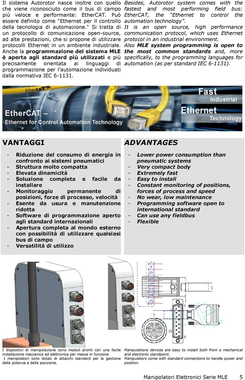 " Si tratta di un protocollo di comunicazione open-source, ad alte prestazioni, che si propone di utilizzare protocolli Ethernet in un ambiente industriale.