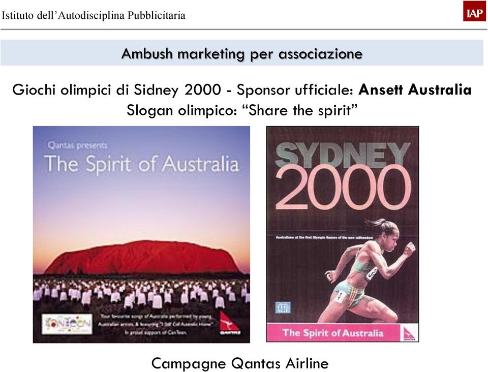 Sponsor ufficiale: Ansett Australia