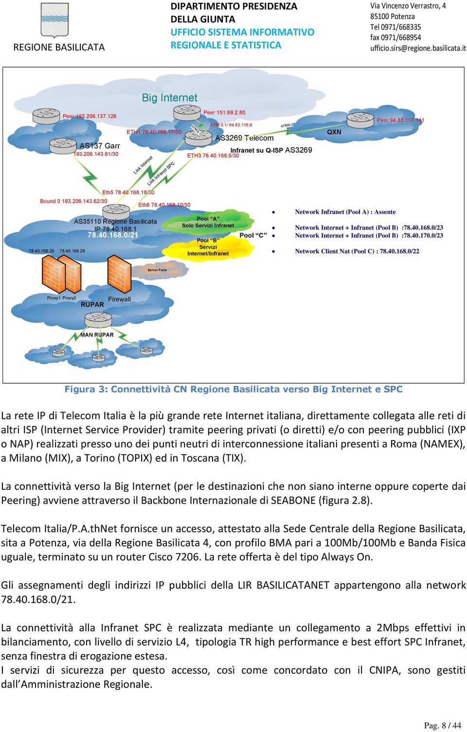 83.117.141 Network Internet + Infranet (Pool B) :78.40.168.