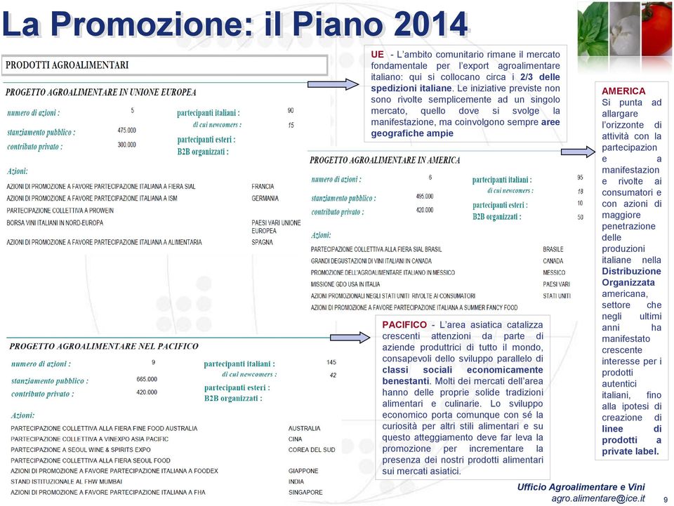 crescenti attenzioni da parte di aziende produttrici di tutto il mondo, consapevoli dello sviluppo parallelo di classi sociali economicamente benestanti.