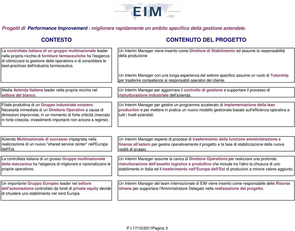 best-practices dell'industria farmaceutica.