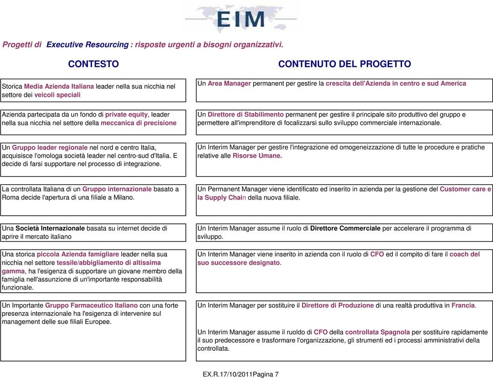 un fondo di private equity, leader nella sua nicchia nel settore della meccanica di precisione Un Direttore di Stabilimento permanent per gestire il principale sito produttivo del gruppo e permettere