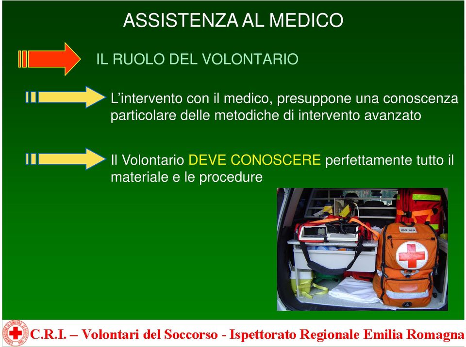 particolare delle metodiche di intervento avanzato Il