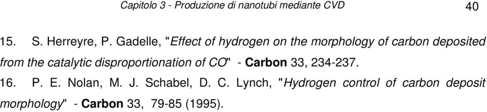 from the catalytic disproportionation of CO" - Carbon 33, 234-237.