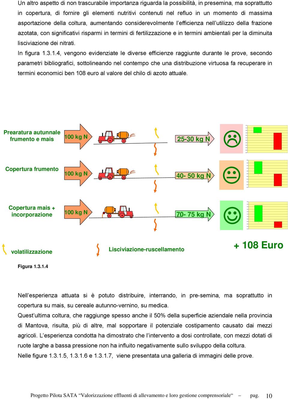 della coltura, aumentando considerevolmente l efficienza nell utilizzo della frazione azotata, con significativi risparmi in termini di fertilizzazione e in termini ambientali per la diminuita