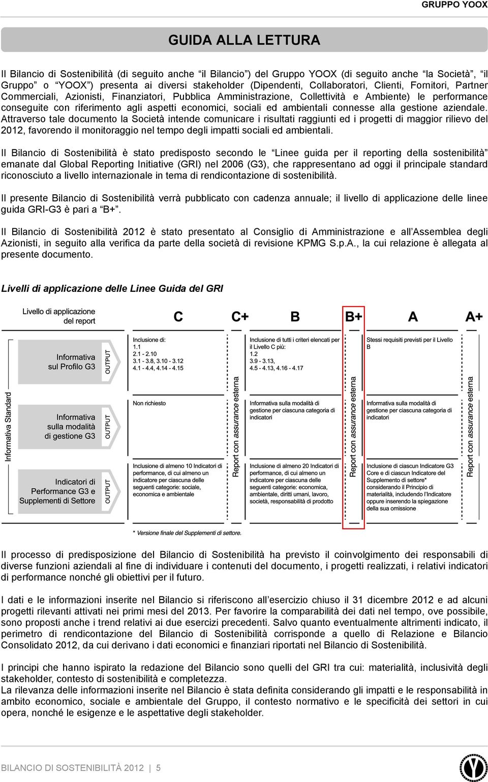 sociali ed ambientali connesse alla gestione aziendale.