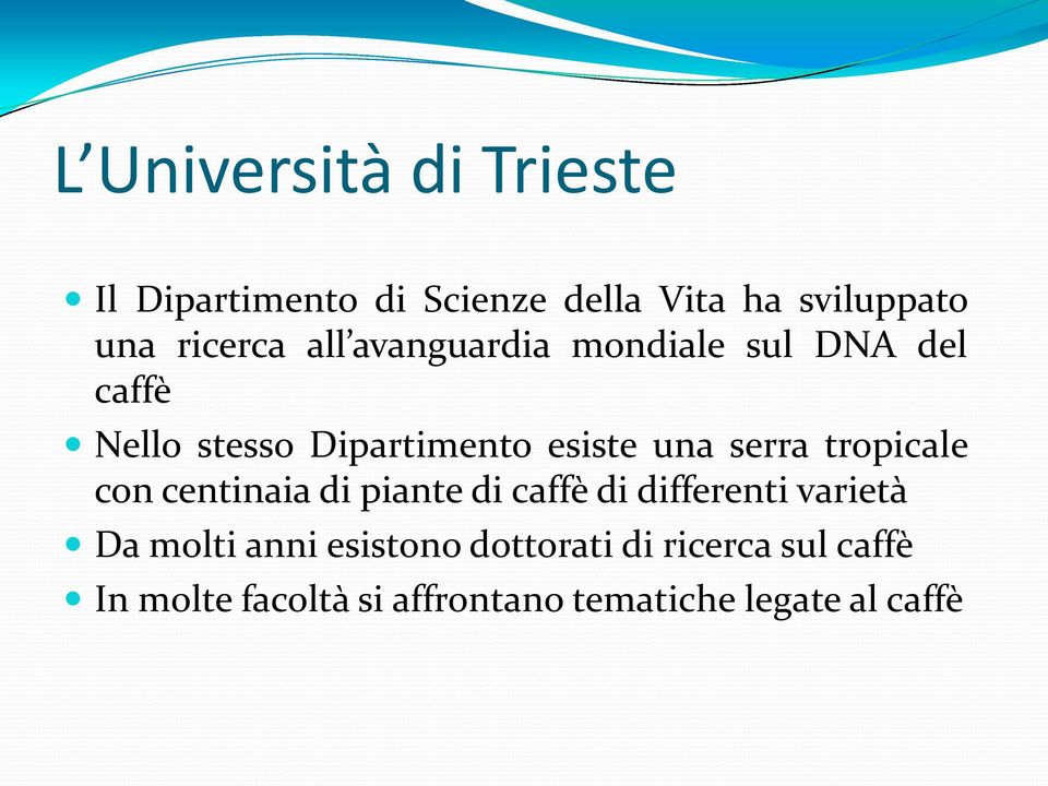 tropicale con centinaia di piante di caffè di differenti varietà Da molti anni esistono