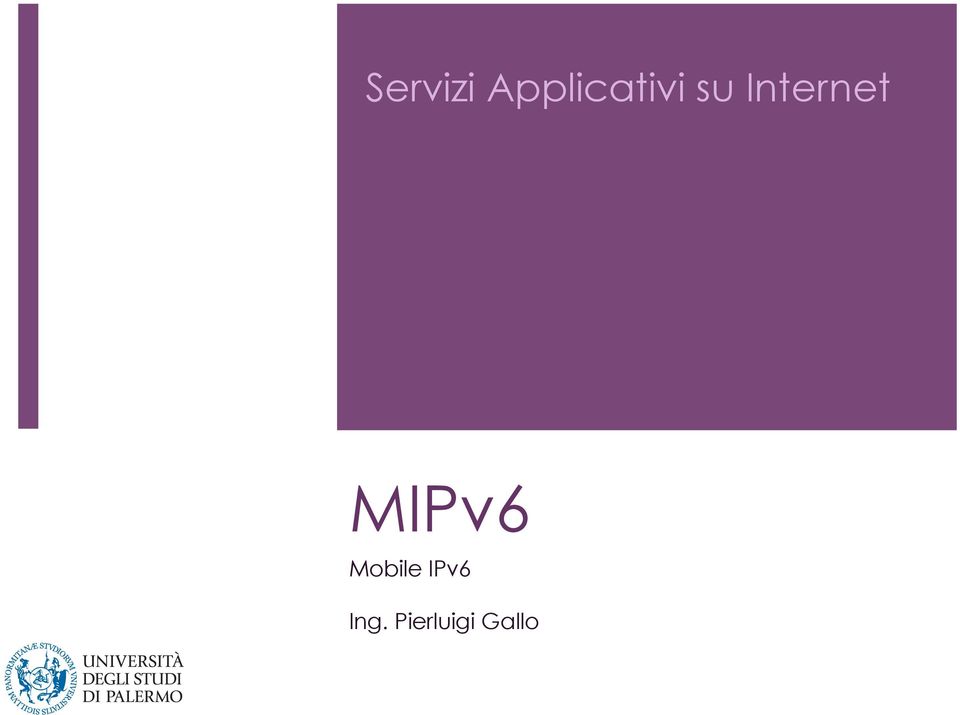 Internet MIPv6