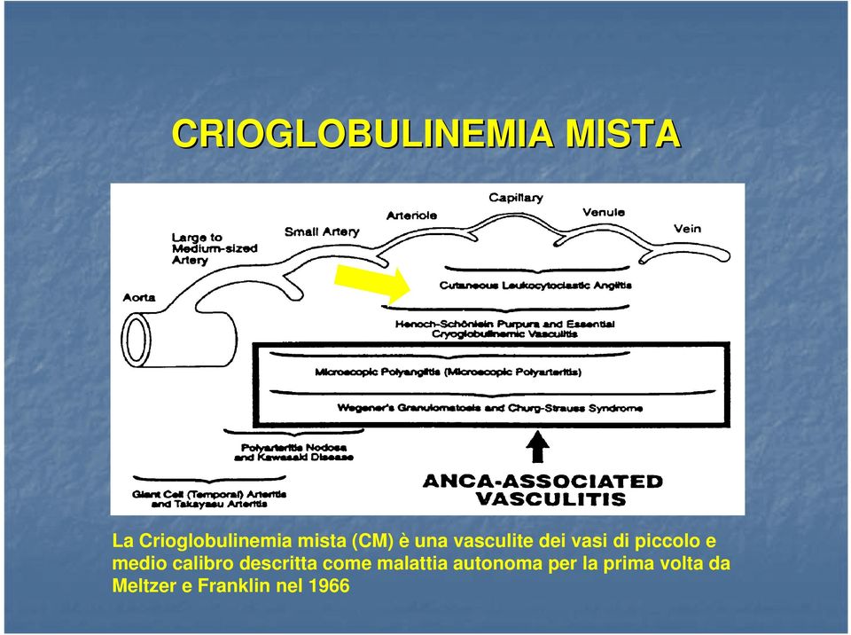 e medio calibro descritta come malattia