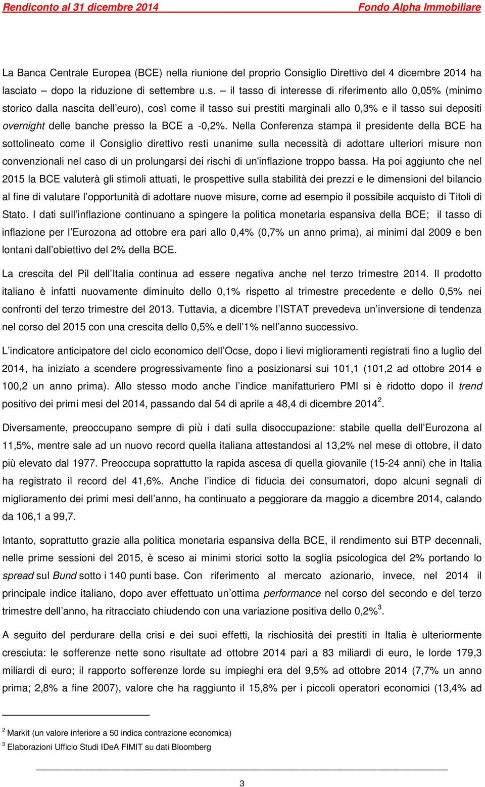 iato dopo la riduzione di se