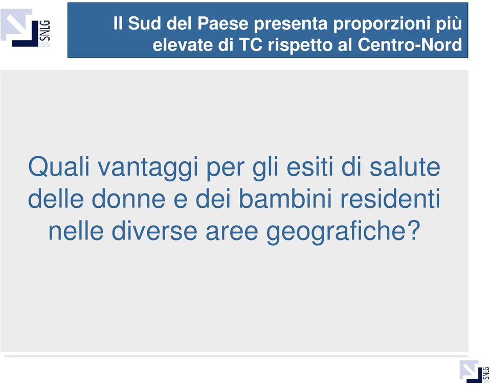 vantaggi per gli esiti di salute delle donne e