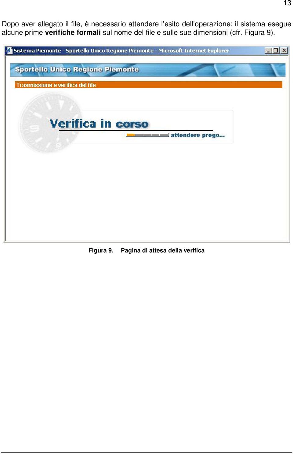 verifiche formali sul nome del file e sulle sue