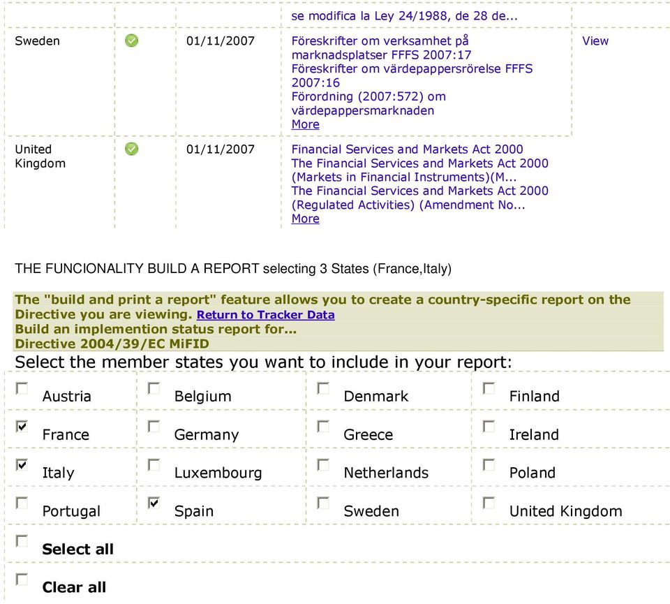 .*#c THE FUNCIONALITY BUILD A REPORT selecting 3 States